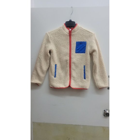 Kids' Contrast Pocket Sherpa Jacket - LEGO Collection x Target Cream L Large - Picture 6 of 8